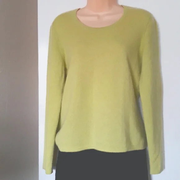 LAND'S END 100% CASHMERE - Scroll Down for Details - Picture 1 of 5